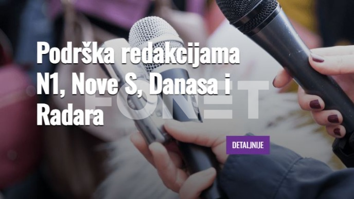 Podrška nezavisnim medijia